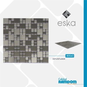 Eska Mosaico Autoadhesivo 43 Ramdom Materials Costa Rica Aluminio