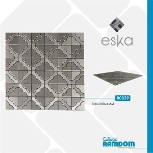 Eska Mosaico Autoadhesivo 39 Ramdom Materials Costa Rica Aluminio